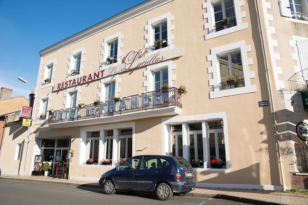 Logis Hotel De France Restaurant Le Lucullus Монморийо Екстериор снимка